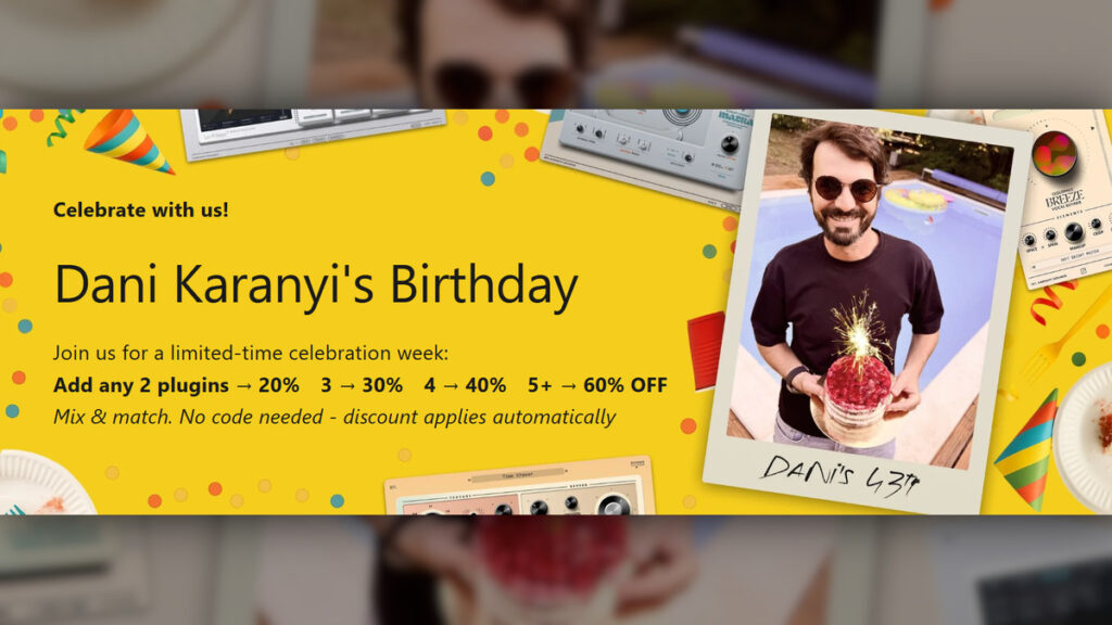 Mix & Match Karanyi Sounds plugins at up to 60% OFF Mix & Match Karanyi Sounds plugins at up to 60% OFF