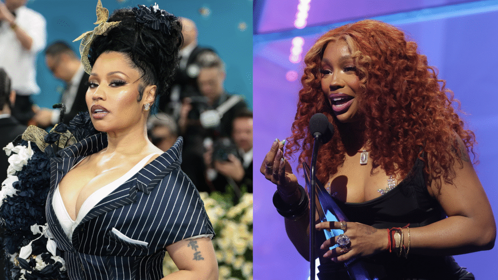 Nicki Minaj Accuses SZA of Being In Her 40s, Asks for ‘Bi… KAWS X Clipse LGSEO Tee Box Set 8