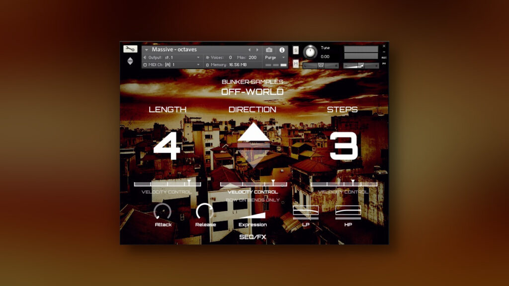 Off-World Vol. 1 for Kontakt by Bunker Samples on sale for $29 USD