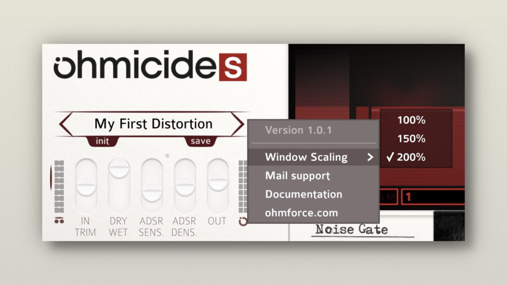 Ohm Force updates ohmicide[S] multiband distortion to v1.0.1