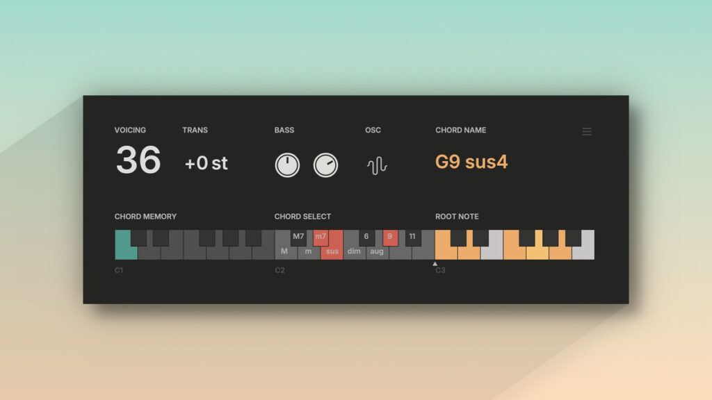 Pentacom releases ChordBloom free chord generator plugin