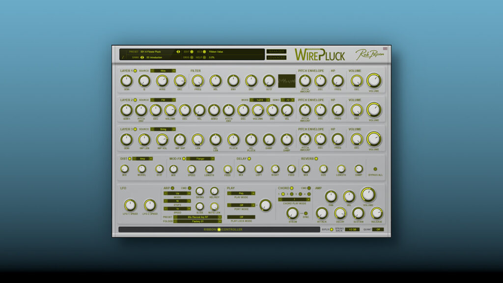 Rob Papen releases WirePluck software synthesizer