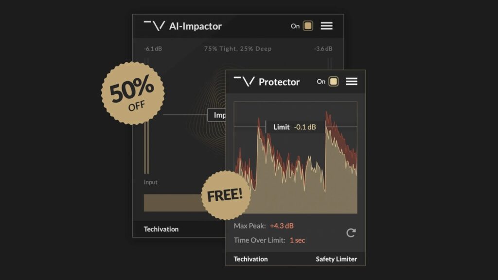 Save 50% on Techivation AI-Impactor + FREE Protector with purchase Save 50% on Techivation AI-Impactor + FREE Protector with purchase