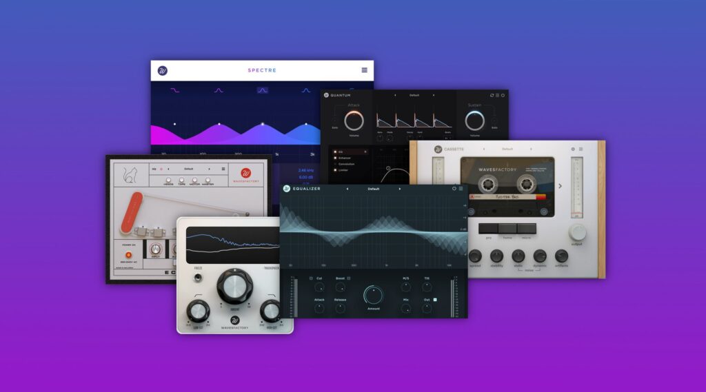 Save 50% on Wavesfactory's audio effect plugins & Kontakt libraries