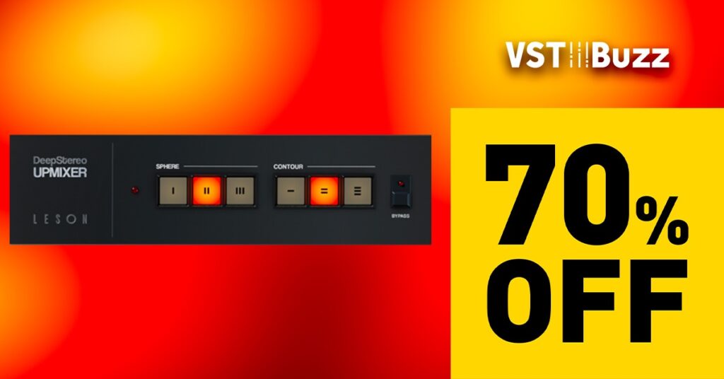 Save 70% on DeepStereo Upmixer effect plugin by Leson