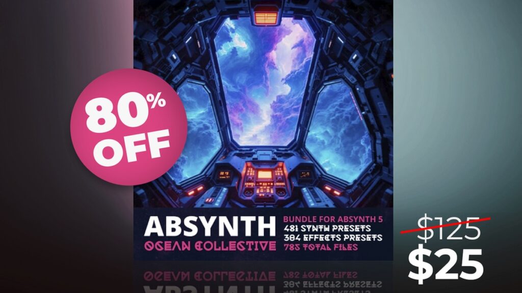 Save 80% on Absynth Ocean Collective by Ocean Swift Synthesis