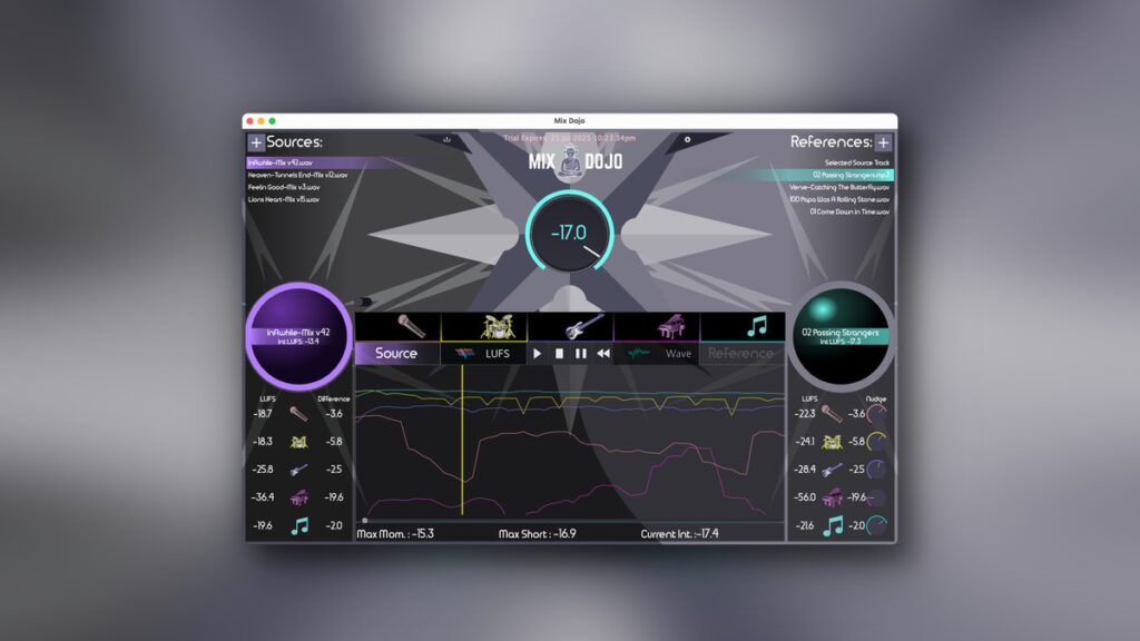 Sifu Audio announces Mix Dojo reference analysis app