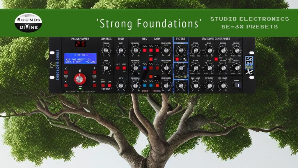 SoundsDivine releases Strong Foundations for Studio Electronics SE-3X
