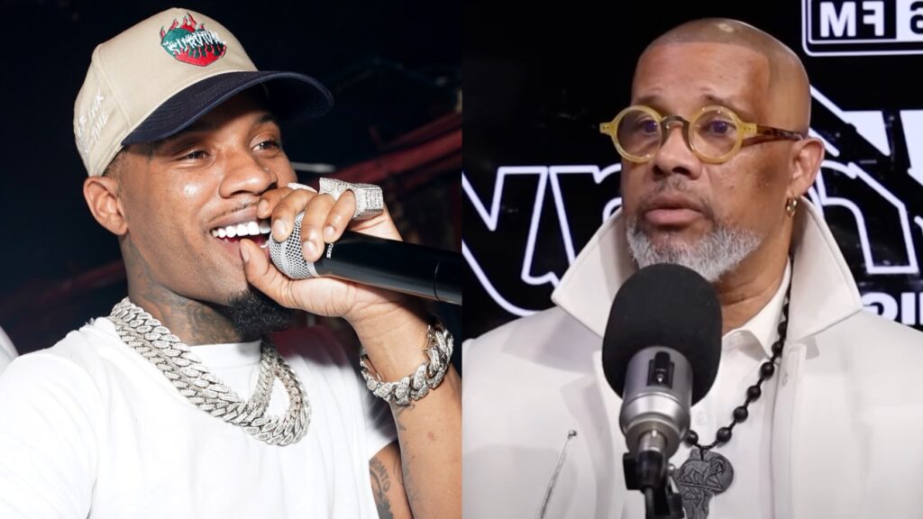 (L-R) Tory Lanez and Sonstar Peterson.