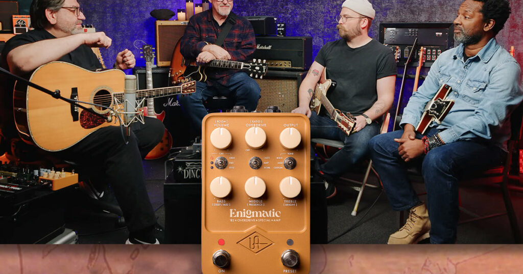 Unlock the Secrets of UAFX Enigmatic ‘82 Overdrive Special Amp Emulato – Universal Audio