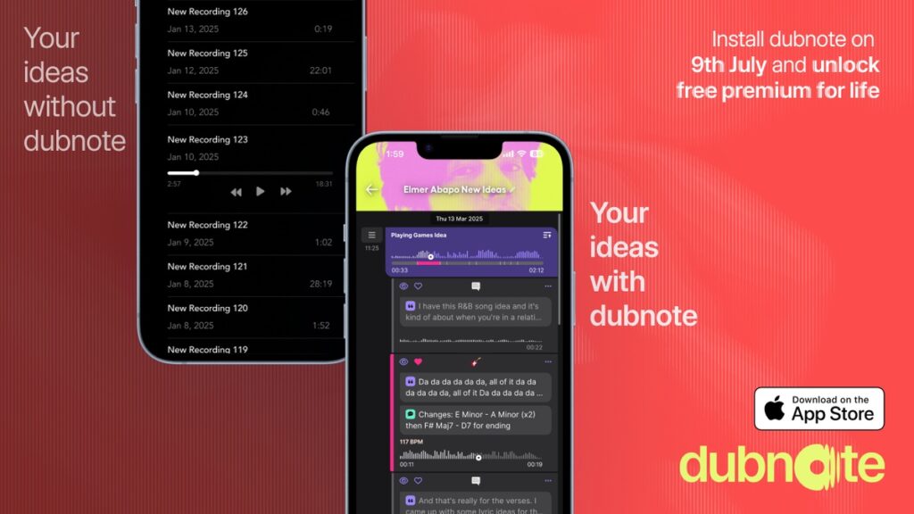 Vochlea launches Dubnote sonic sketchbook for iOS (FREE for 24 hours)