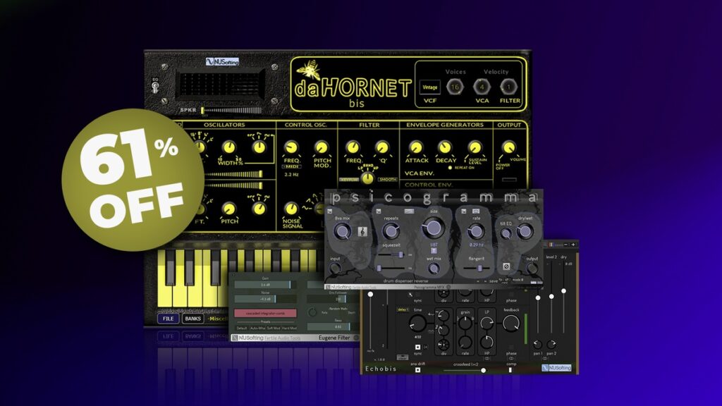 daHornet + Creative FX Bundle by NuSofting on sale for $25 USD