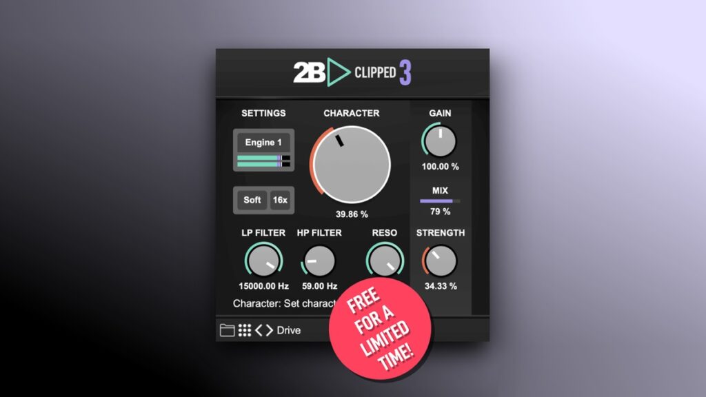 2B Clipped 3 effect plugin (limited time)