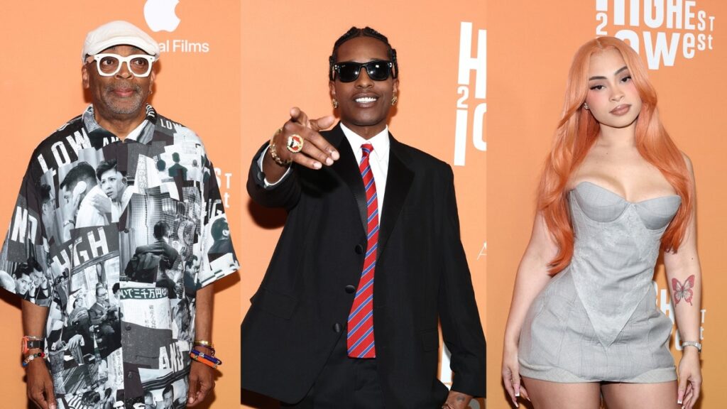 A$AP Rocky, Ice Spice And More Attend 'Highest 2 Lowest' Premiere