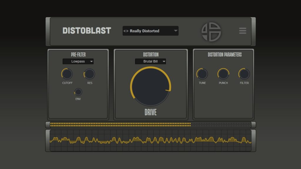 Audio Blast releases DistoBlast distortion effect plugin