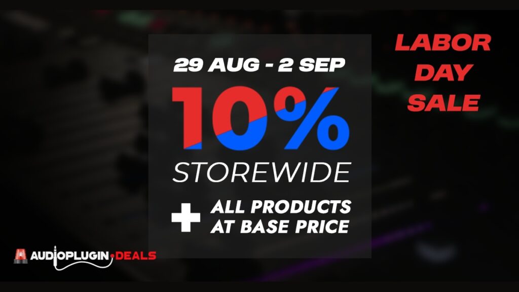 Audio Plugin Deals launches Labor Day Sale with storewide discounts