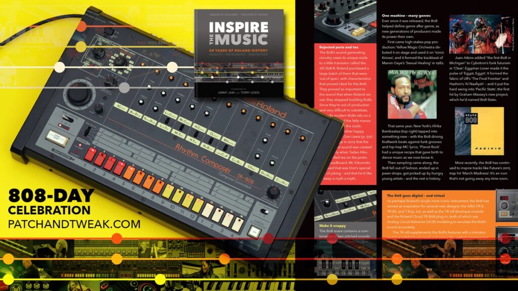 Bjooks celebrates 808 Day with Roland Book Giveaway