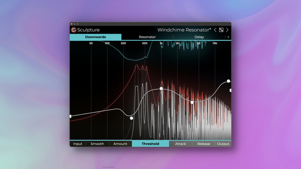 Five spectral processors, one EQ-style canvas