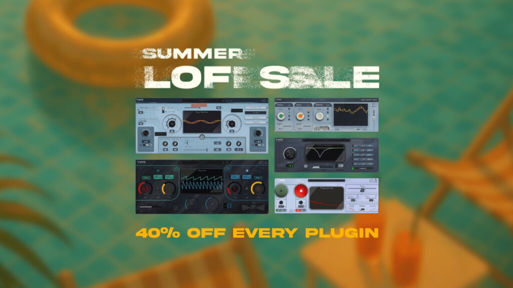 Get 40% OFF all LoFi plugins
