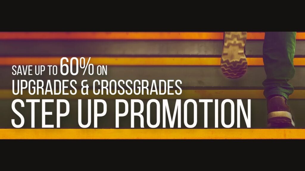 Get up to 60% off upgrades & crossgrades