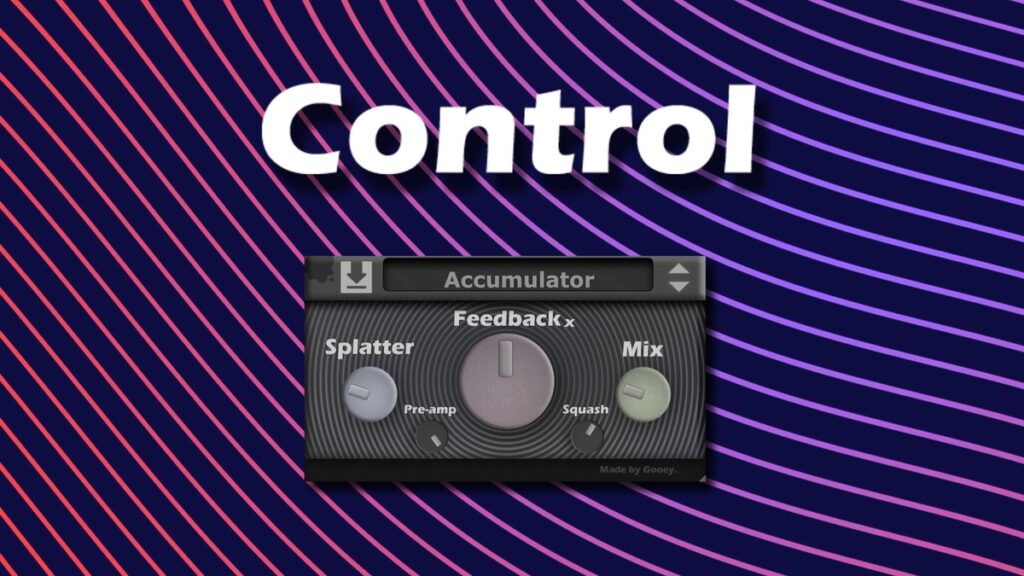 Gooey introduces Control feedback delay network effect plugin