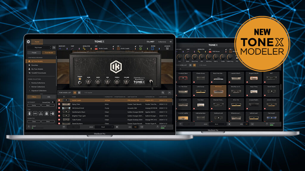 IK Multimedia launches TONEX Modeler standalone software