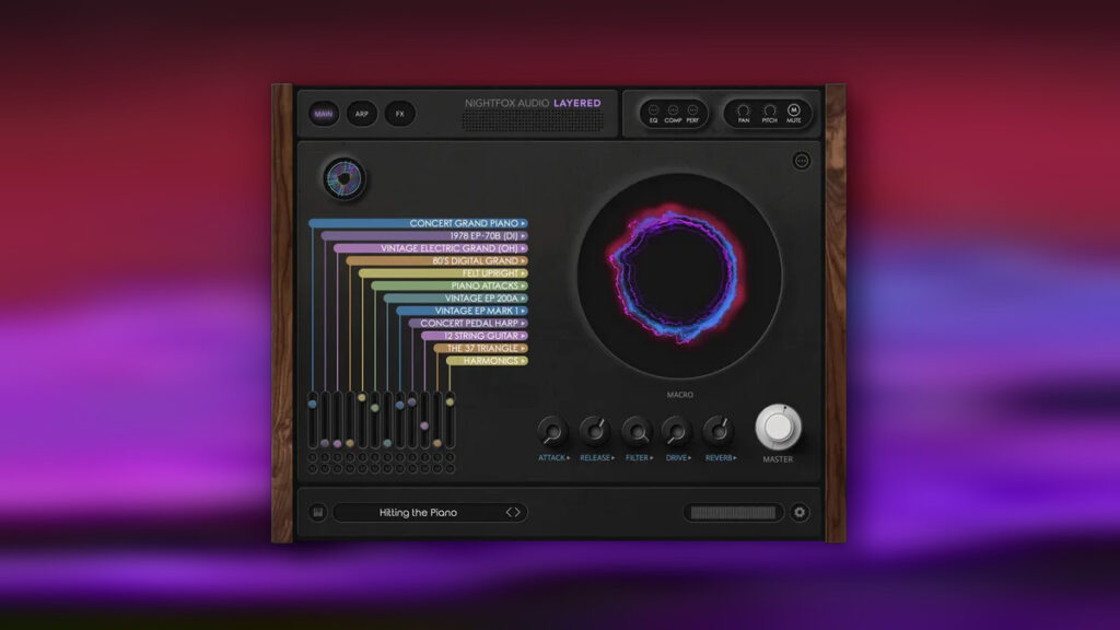 Nightfox Audio launches Layered virtual instrument at intro offer