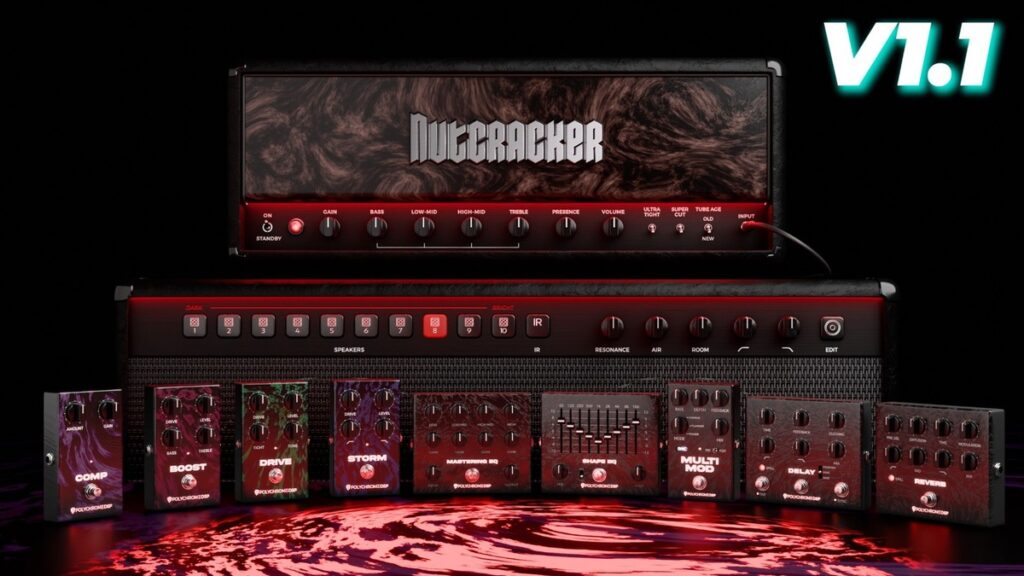 Polychrome DSP update Nutcracker high-gain amp plugin to v1.1