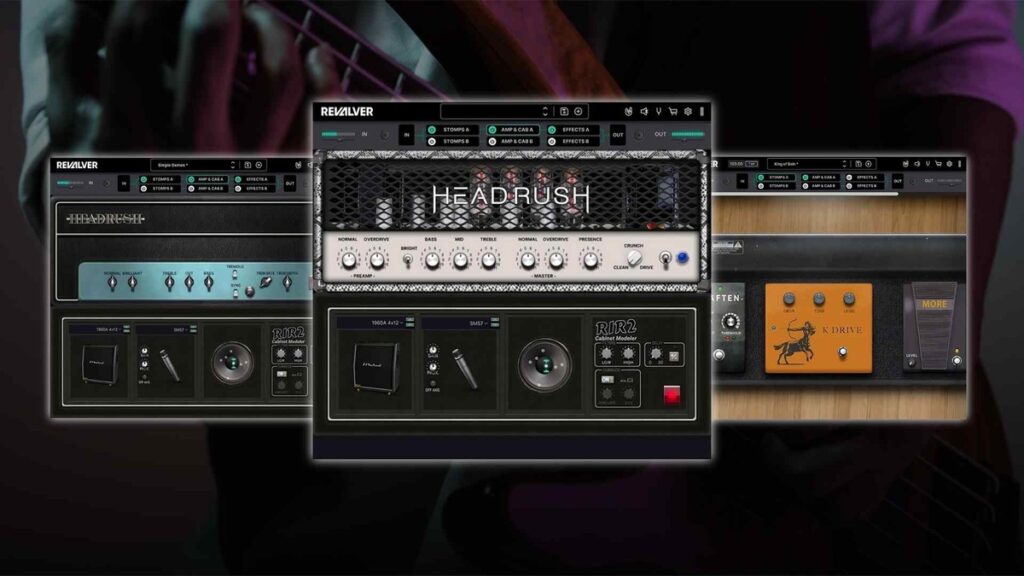 ReValver Suite amp modeling & capture plugin by HeadRush on sale for $59 USD