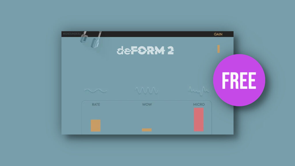 Red Sounds deFORM 2 lofi effect plugin (limited time)