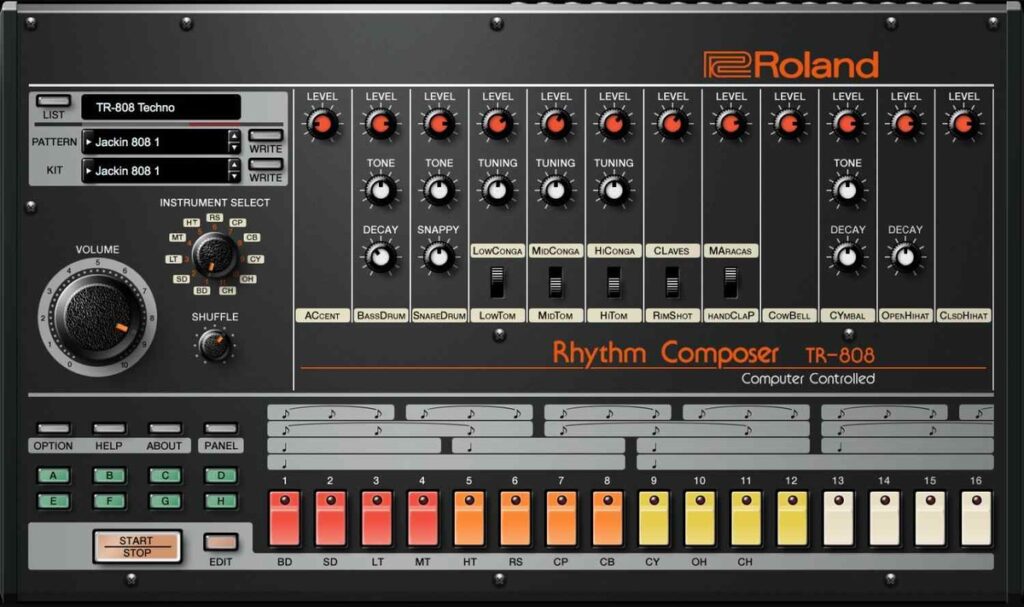 Roland TR-808 Software Rhythm Composer on sale for $49 USD
