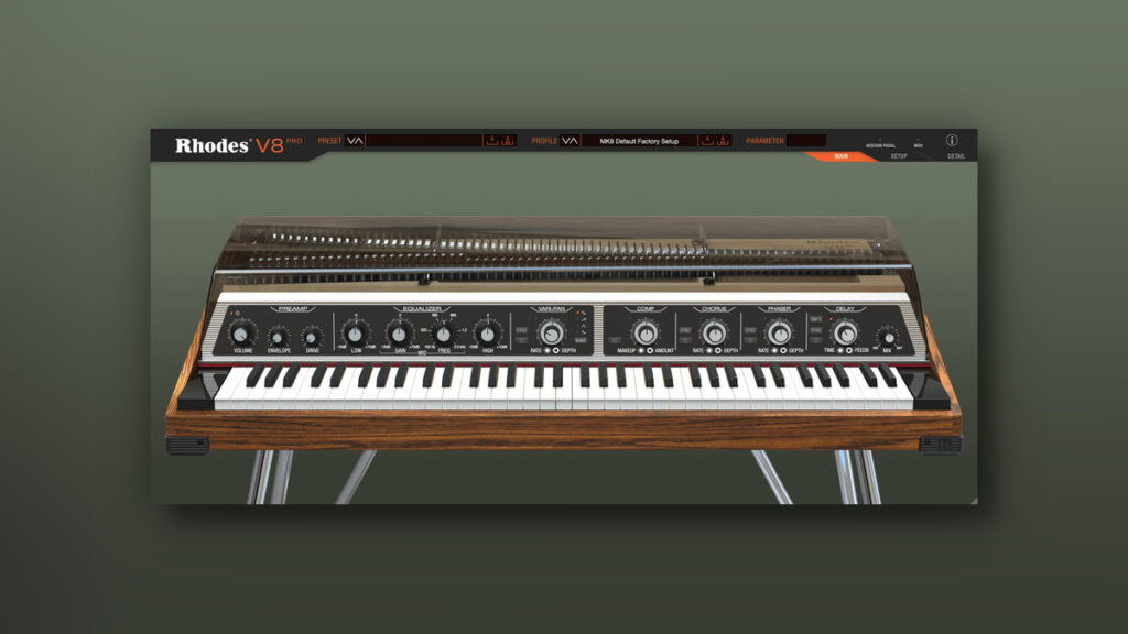 Save 30% on Rhodes V8 virtual electric piano instrument