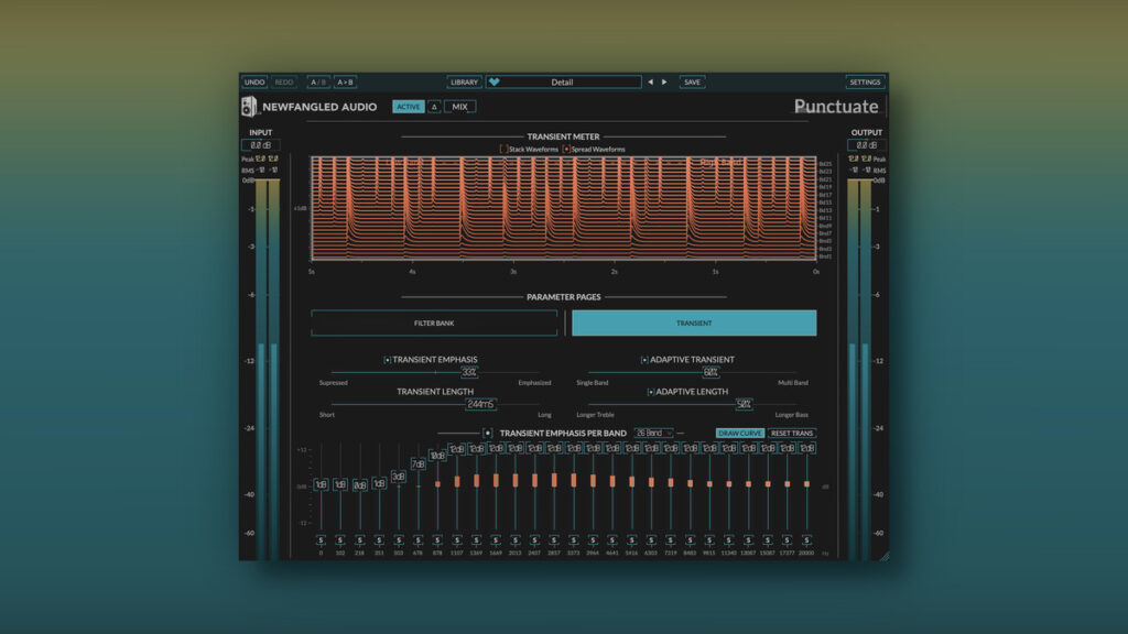 Save 50% on Punctuate intelligent transient shaper by Newfangled Audio