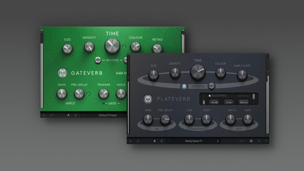 Save 50% on SSL GateVerb & PlateVerb plugins by Solid State Logic