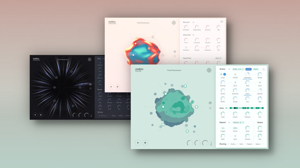 Save up to 72% on Motion series effect plugins by Excite Audio