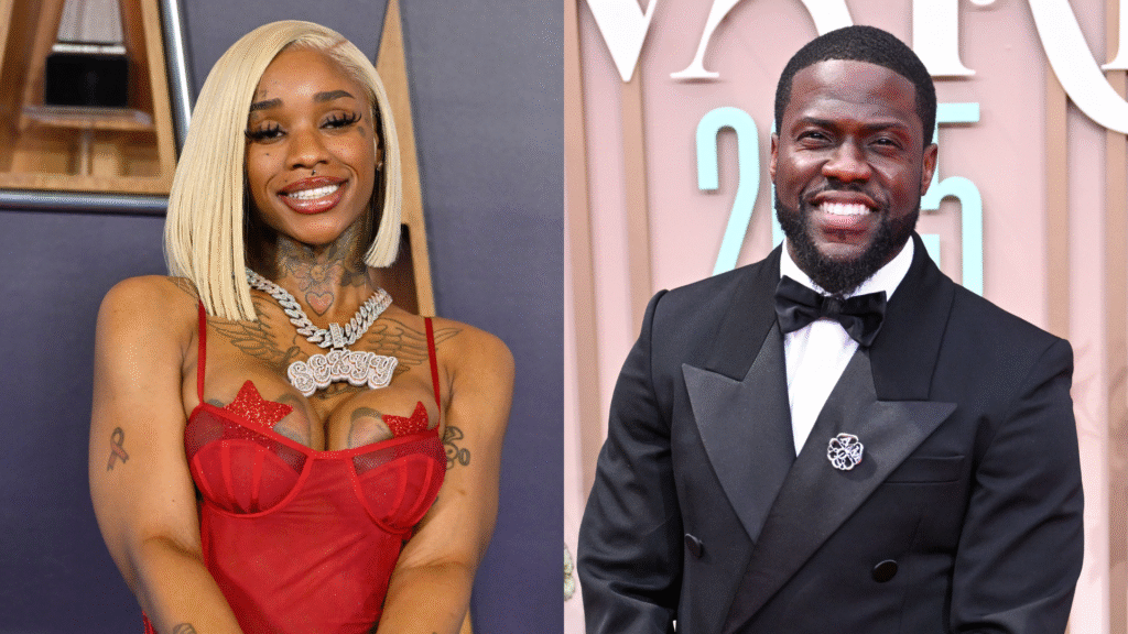 Sexyy Red Finds Out She’s Taller Than Kevin Hart In Hilar… KAWS X Clipse LGSEO Tee Box Set 8