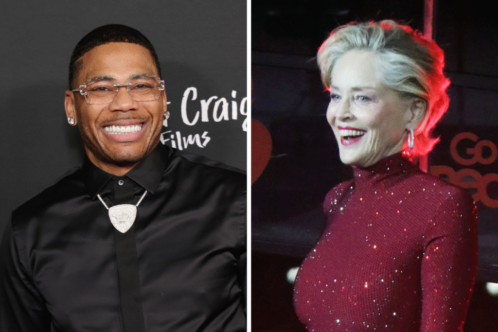 Sharon Stone Confirms Wild Rumor About Dating Nelly