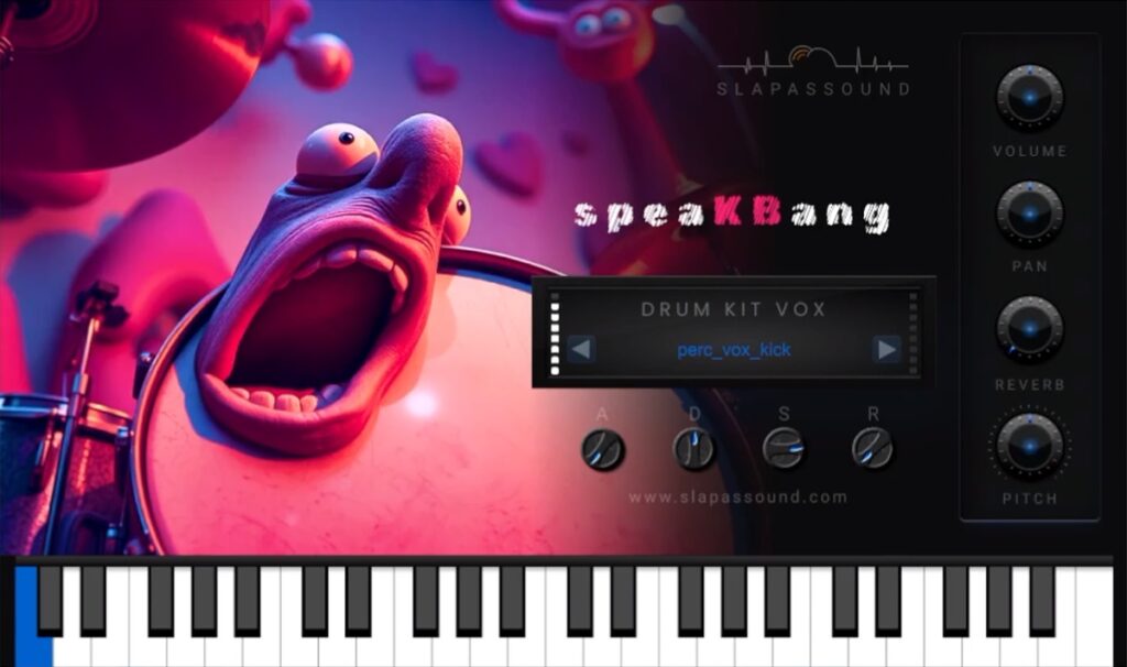 SlapAsSound releases speaKBang free vox instrument