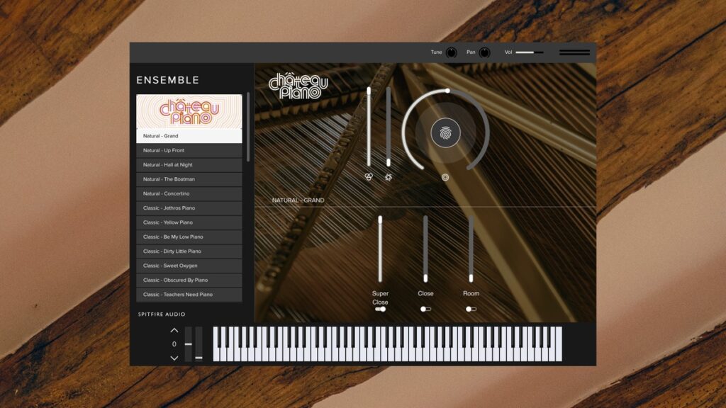 Spitfire Audio launches Château Piano virtual instrument