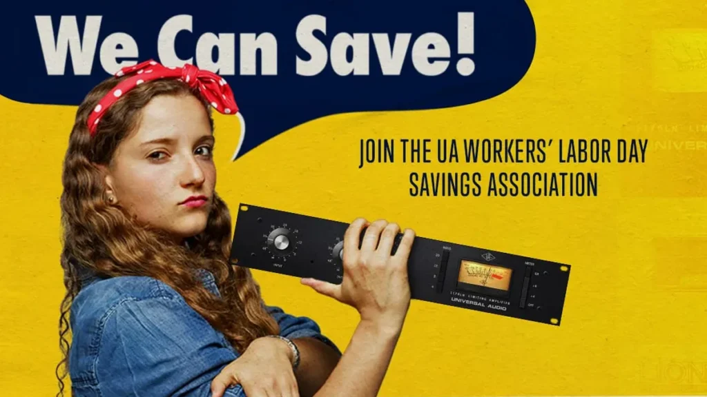 Universal Audio launches Labor Day Flash Sale