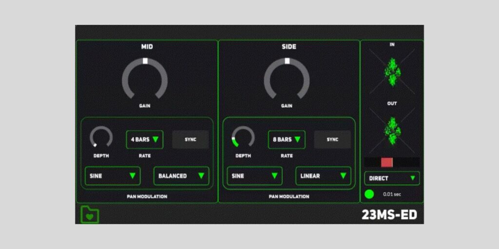 23DSP releases FREE 23MS-ED Mid/Side Encoder/Decoder plugin (open beta) for macOS and Windows