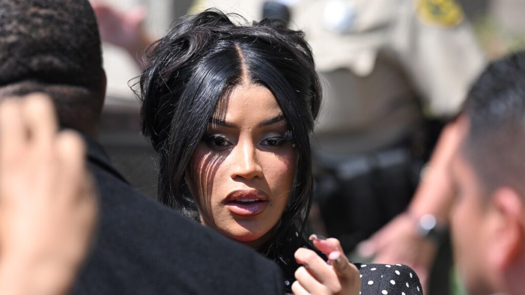 Cardi B Tosses Marker At Reporter, Shares Defiant X Post