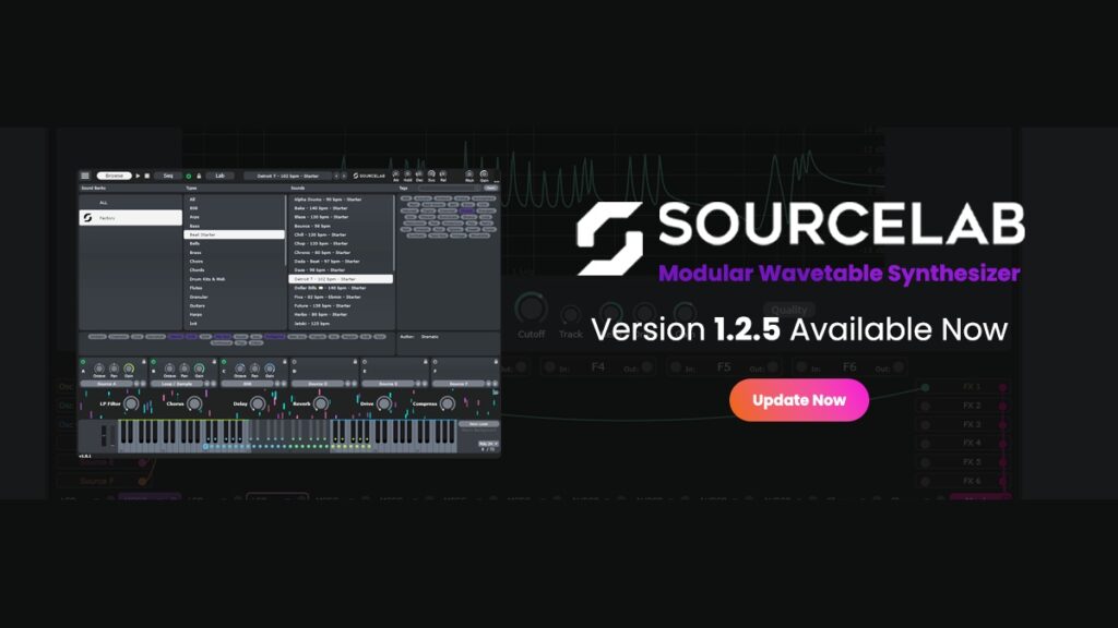Initial Audio updates SourceLab synthesizer to v1.2.5