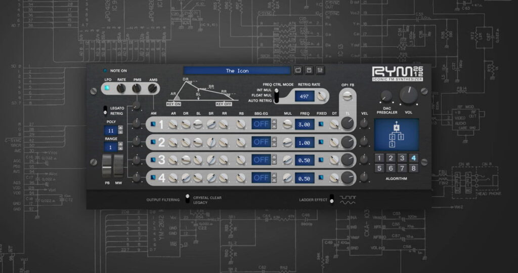 Inphonik RYM2612 FM synthesizer instrument on sale for $10 USD