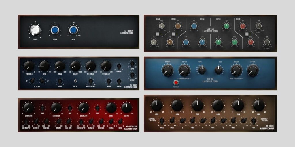 KG Series is a new collection of 12 FREE plugins for Windows by KageMusicKorea KG Series