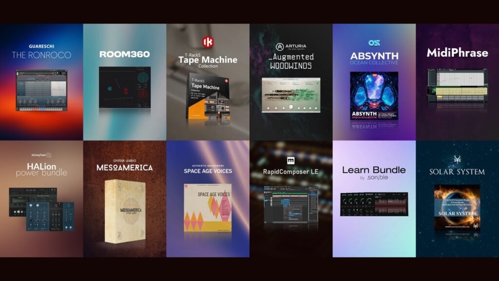 New arrivals at Audio Plugin Deals available at base price