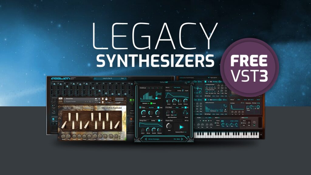 Ocean Swift launches FREE Legacy Synthesizers Part 2: Re-released and updated