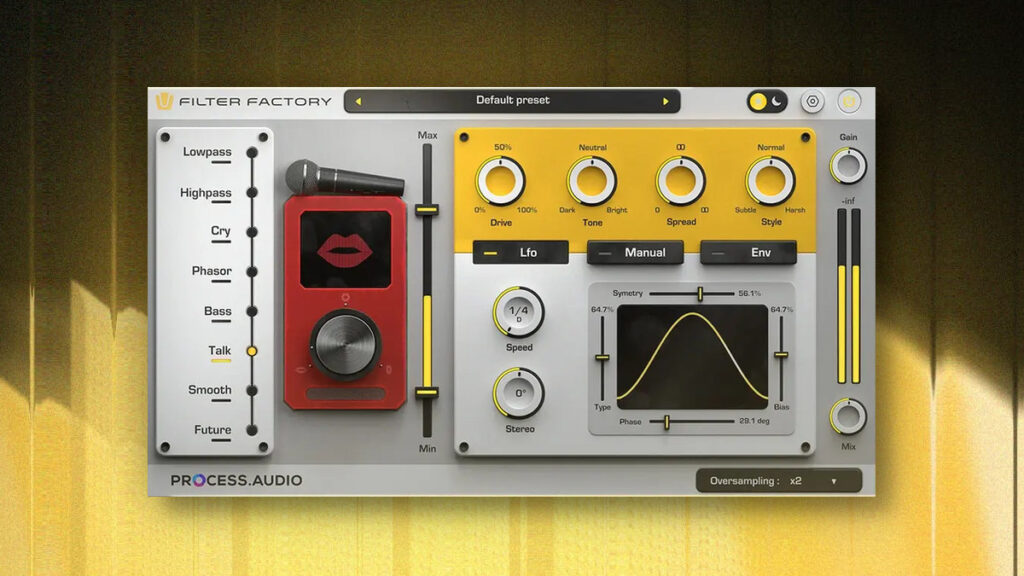 Process Audio Filter Factory