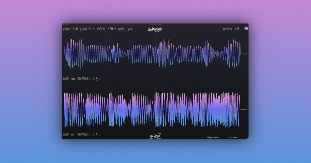 Save 33% on Sub Ninja low-end mixing tool by The Him DSP