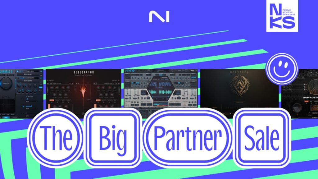 Save up to 80% in Native instruments Big Partner Sale